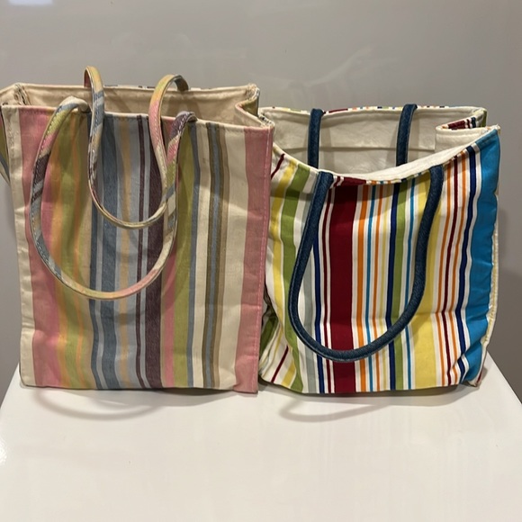 Longaberger Cloth Bag Set of 2 - Picture 6 of 14